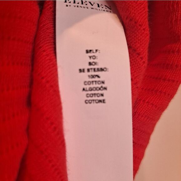 EleVen by Venus Williams Women's Bloom Red Short NWT Size Small - Picture 4 of 11